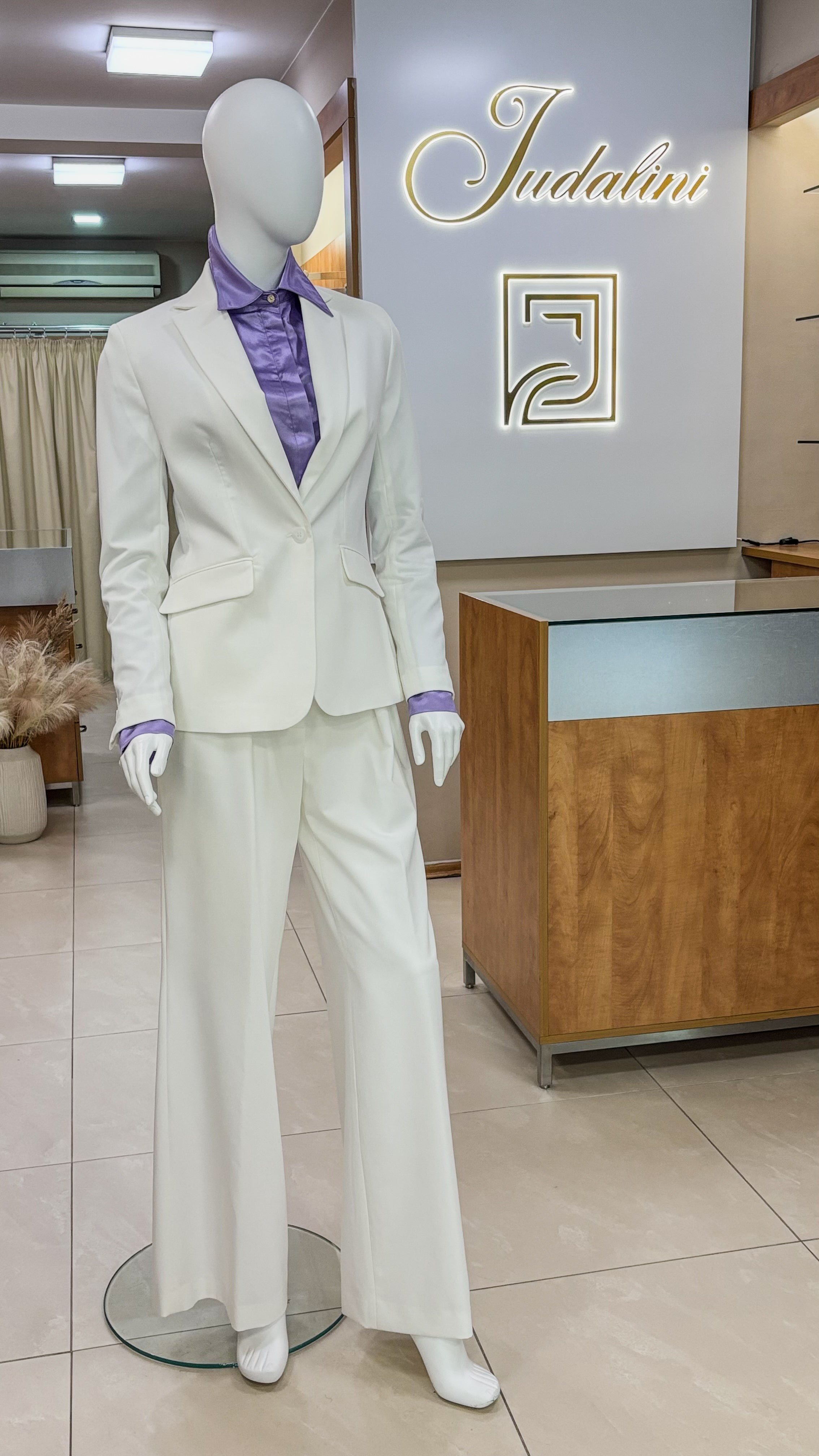White Tailored Blazer