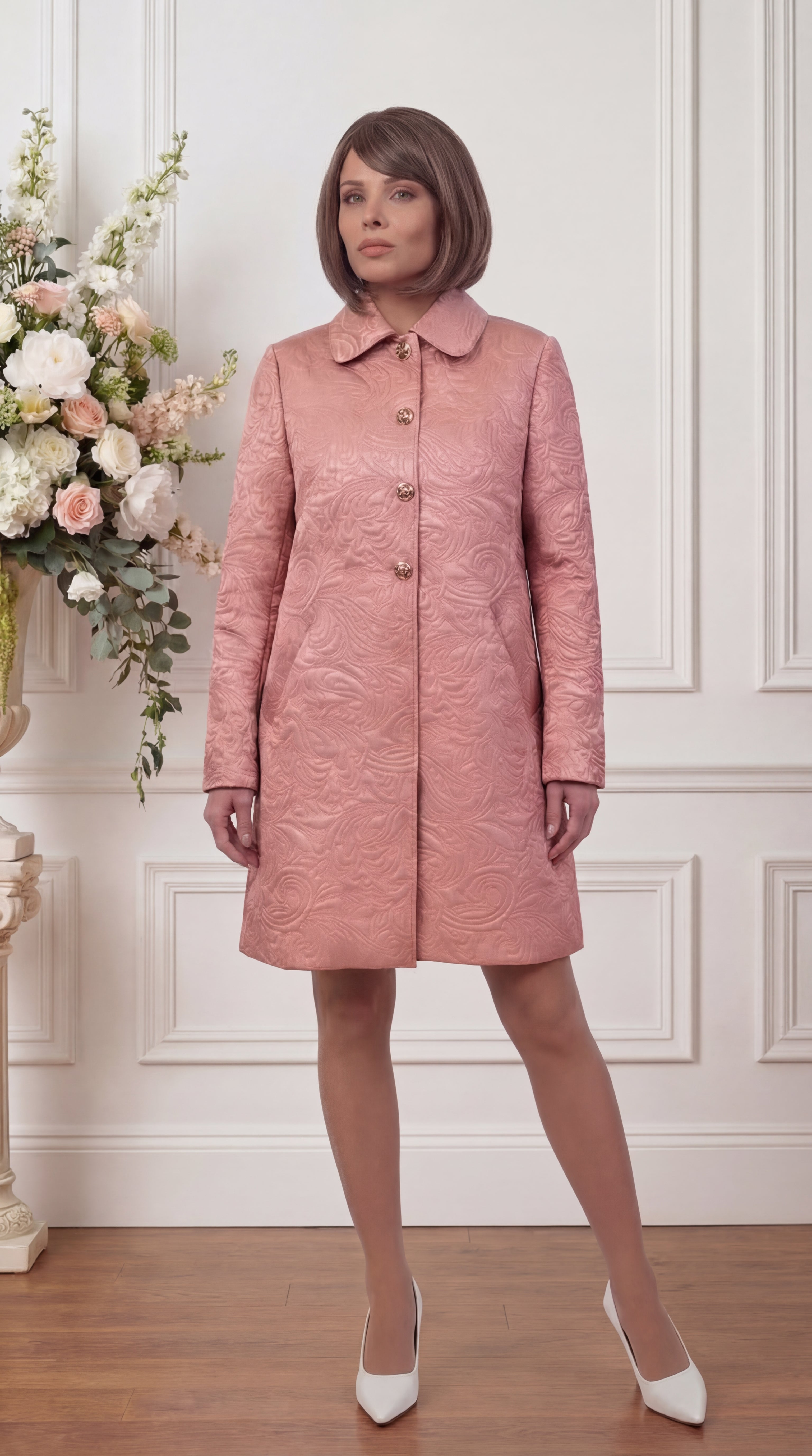 Пролетно Манто "Dusty Rose"