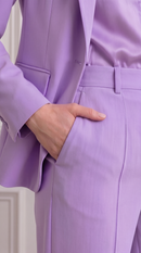Purple Tailored Fitted Suit