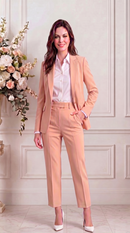 Purple Tailored Fitted Suit