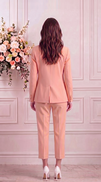 Purple Tailored Fitted Suit