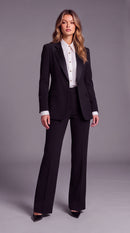Tailored Slim Fit Classic Black Blazer