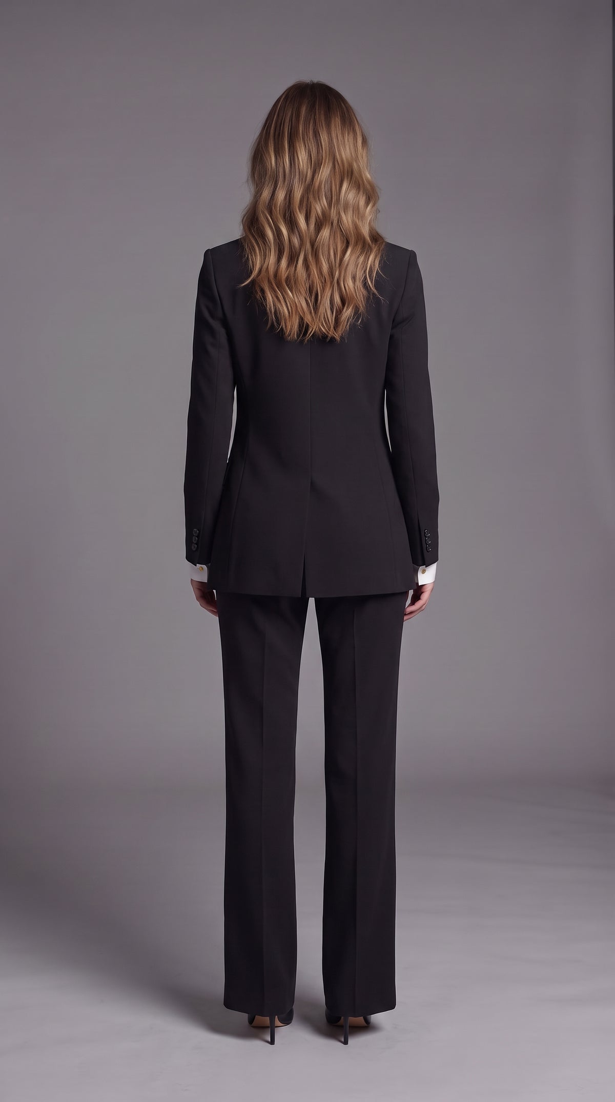 Tailored Slim Fit Classic Black Blazer
